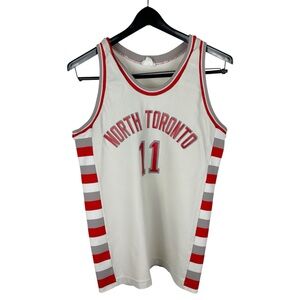 Vintage 80s Active Knit North Toronto High School Basketball Jersey Size S